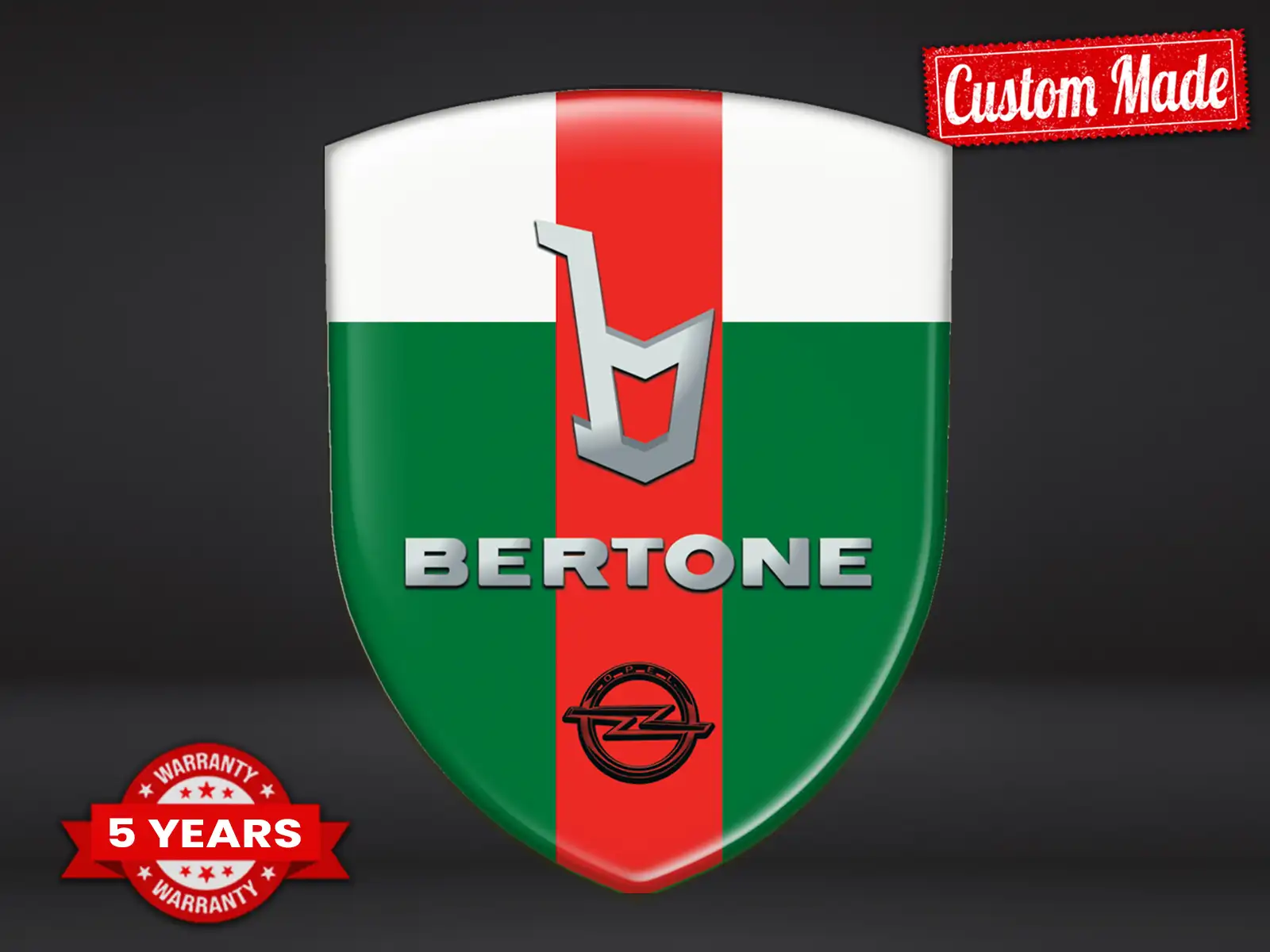 Bertone Pegatinas Ventana Vehículo Edición Estilo Personalizable